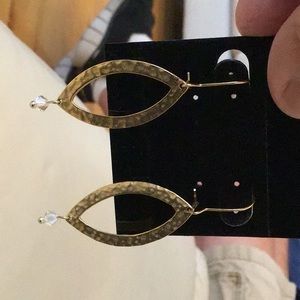 Classic hand-hammered earrings